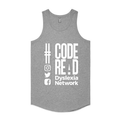 #CodeREaD Mens Tank black Thumbnail