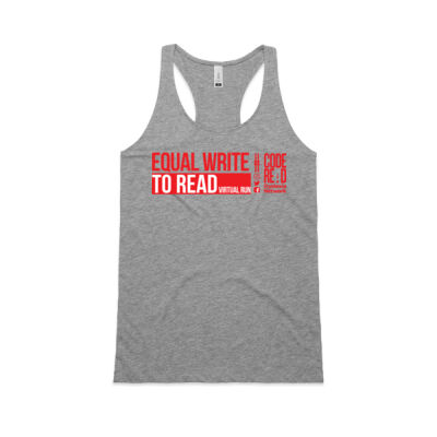 EQUAL WRITE TO READ womens singlet Thumbnail