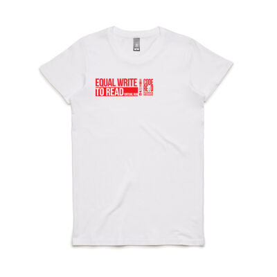 EQUAL WRITE TO READ womens cotton tee Thumbnail