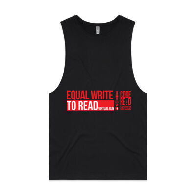 EQUAL WRITE TO READ Mens Tank Thumbnail